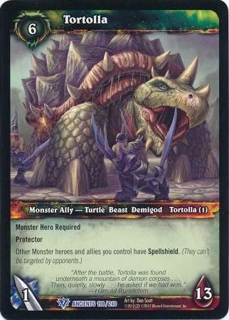 Tortolla - 198/240 - Rare WoW: War of the Ancients