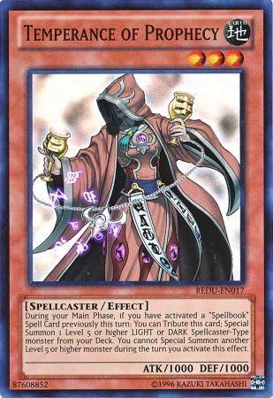 Temperance of Prophecy - REDU-EN017 - Super Rare Unlimited Return of the Duelist Unlimited Singles