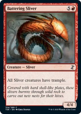 Battering Sliver 154/289 - Time Spiral: Remastered (TSR)