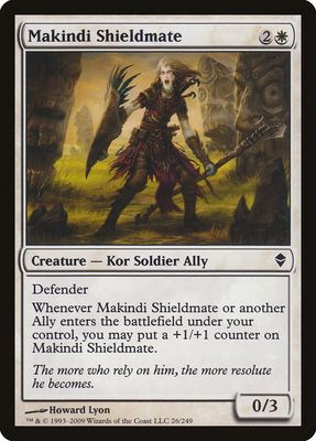 Makindi Shieldmate 26/249 - Zendikar (ZEN)