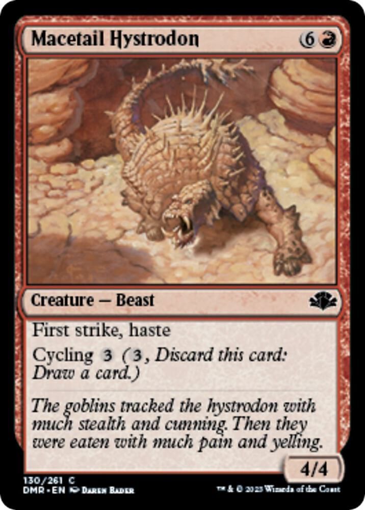 Macetail Hystrodon 130/261 - Dominaria Remastered Singles