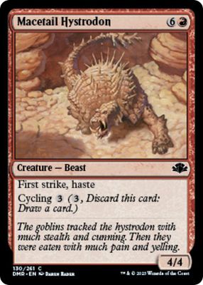 Macetail Hystrodon 130/261 - Dominaria Remastered Singles