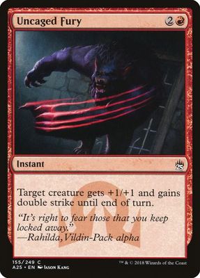 Uncaged Fury 155/249 - Masters 25 (A25)