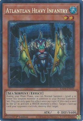Atlantean Heavy Infantry (Secret Rare) - Quarter Century Stampede Quarter Century Stampede