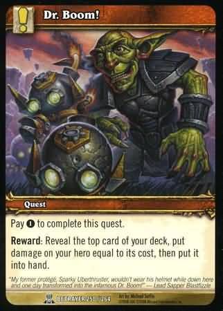 Dr. Boom! - 250/264 - Common WoW: Servants of the Betrayer
