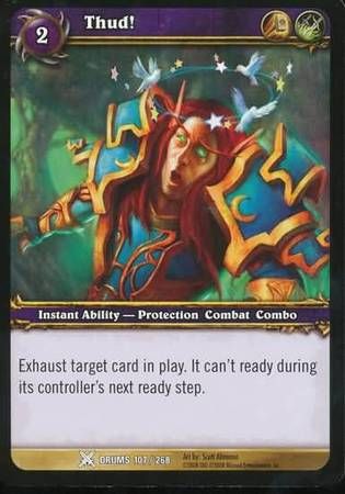 Thud! - 107/268 - Common (foil) WoW: Drums of War