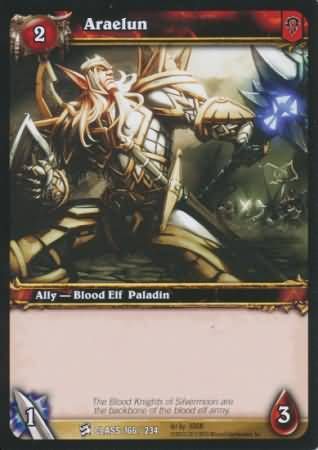 Araelun - 166/234 - Common WoW: Class Starter Decks 2010