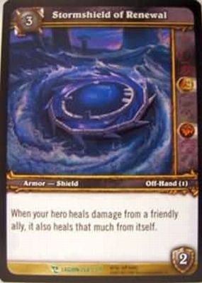 Stormshield of Renewal - 268/319 - Uncommon WoW: March of the Legion