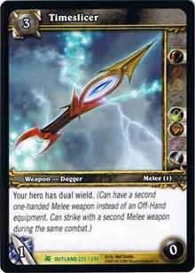 Timeslicer - 225/246 - Uncommon WoW: Fires of Outland