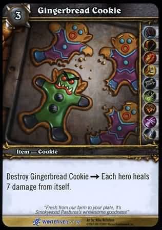 Gingerbread Cookie 7/12 Feast of the Winter Veil