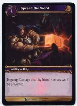 Spread the Word - 6 - Uncommon (WoW) WoW: Onyxia&#39;s Lair Treasure Pack Singles foil