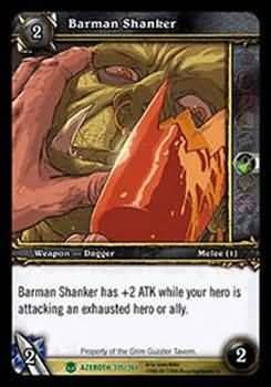 Barman Shanker - 315/361 - Uncommon WoW: Heroes of Azeroth