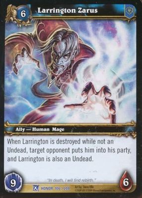 Zarus - 19/19- Rare WoW: Fields of Honor