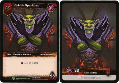 Grizlik Sparkhex - 12/270 - Uncommon WoW: Worldbreaker