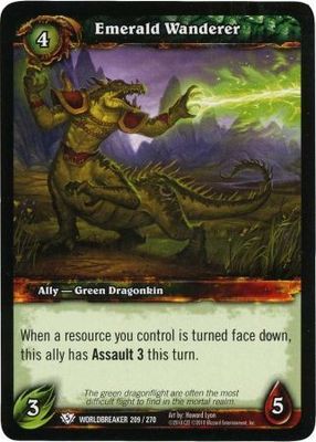 Emerald Wanderer - 209/270 - Common WoW: Worldbreaker