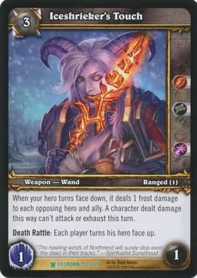 Iceshrieker&#39;s Touch - 193/220 - Uncommon WoW: Icecrown