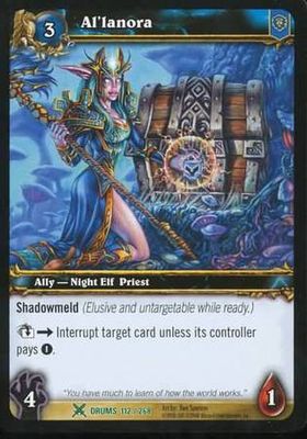 Al&#39;lanora - 112/268 - Uncommon WoW: Drums of War