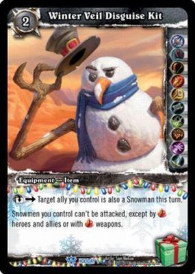 Winter Veil Disguise Kit - Holiday 1 - Foil Promo World of Warcraft Promo Singles