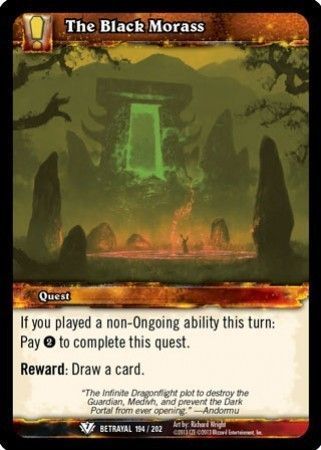 The Black Morass - 194/202 - Common WoW: Betrayal of the Guardian foil