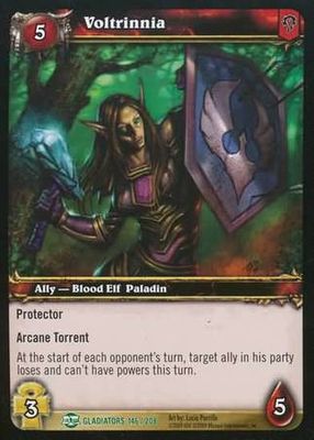 Voltrinnia - 146/208 - Uncommon WoW: Blood of Gladiators