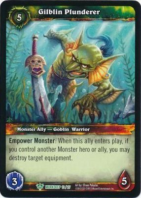 Gilblin Plunderer - 13/27 - Murkdeep - Uncommon WoW: Murkdeep (Shaman)