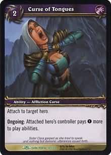 Curse of Tongues - 103/319 - Uncommon WoW: Dark Portal