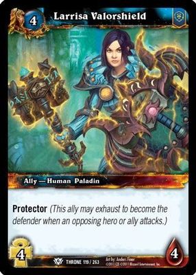 Larrisa Valorshield - 119/263 - Common WoW: Throne of the Tides