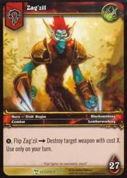 Zag&#39;zil - 18/319 - Uncommon WoW: March of the Legion