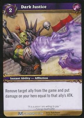 Dark Justice - 70/208 - Common WoW: Blood of Gladiators