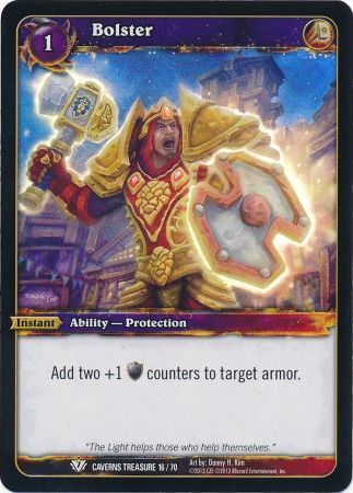 Bolster - Caverns Treasure 16/70 - Foil Common WoW: Caverns of Time Treasure Pack Singles foil