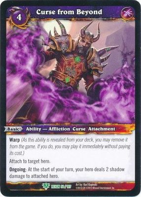 Curse from Beyond - 50/197 - Uncommon WOW: Reign of Fire