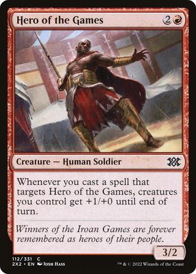Hero of the Games 112/331 - Double Masters 2022 Singles