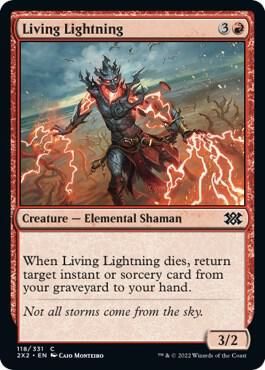 Living Lightning 118/331 - Double Masters 2022  Singles