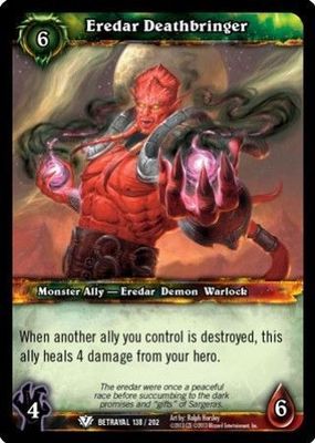 Eredar Deathbringer - 138/202 - Common WoW: Betrayal of the Guardian