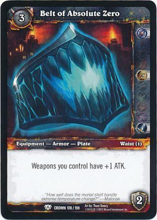 Belt of Absolute Zero - 170/198 - Common WoW: Crown of the Heavens