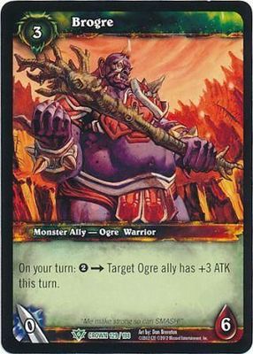 Brogre - 129/198 - Uncommon WoW: Crown of the Heavens
