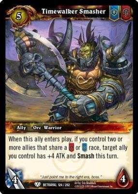Timewalker Smasher - 124/202 - Common WoW: Betrayal of the Guardian