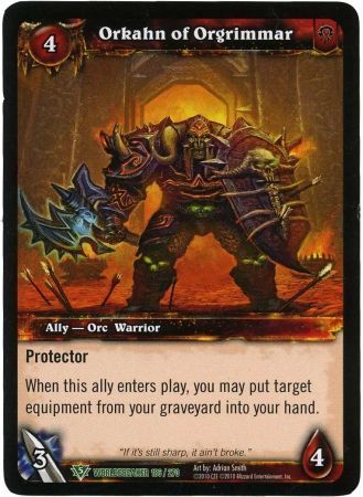 Orkahn of Orgrimmar - 186/270 - Uncommon WoW: Worldbreaker foil