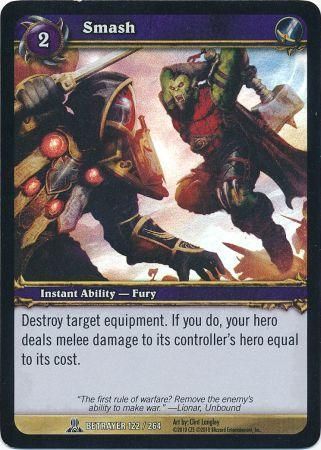 Smash - Betrayer 122/264 - Common WoW: Archives