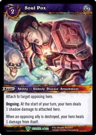 Soul Pox - 6/202 - Uncommon WoW: Betrayal of the Guardian