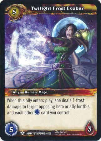 Twilight Frost Evoker - Aspects Treasure 54/75 - Common WoW: Battle of the Aspects Treasure Pack Singles