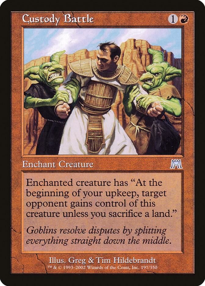 Custody Battle 197/350 - Onslaught (ONS)