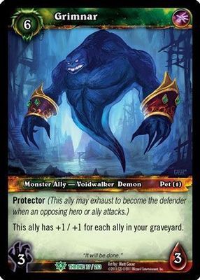 Grimnar - 77/263 - Uncommon WoW: Throne of the Tides