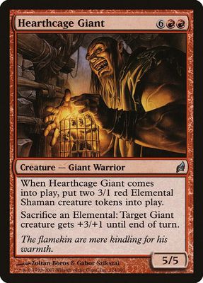 Hearthcage Giant 174/301 - Lorwyn (LRW)