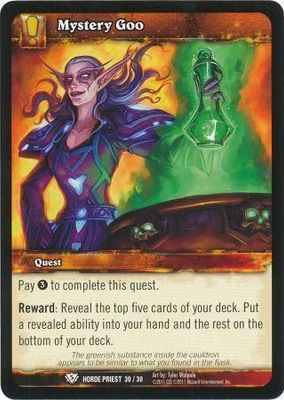 Mystery Goo - Horde Priest 30/30 - Common WoW: Horde Undead Priest