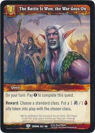 The Battle Is Won, the War Goes On - 193/198 - Common WoW: Crown of the Heavens