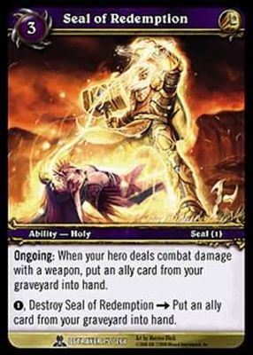 Seal of Redemption - 75/264 - Common WoW: Servants of the Betrayer