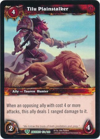 Tilu Plainstalker - 153/240 - Uncommon WoW: War of the Ancients