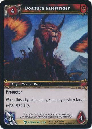 Doshura Risestrider - Foil Legion 181/319 - Uncommon WoW: Archives