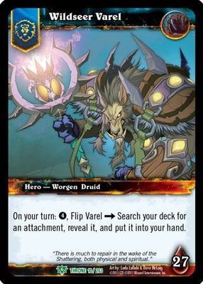Wildseer Varel - 10/263 - Uncommon WoW: Throne of the Tides